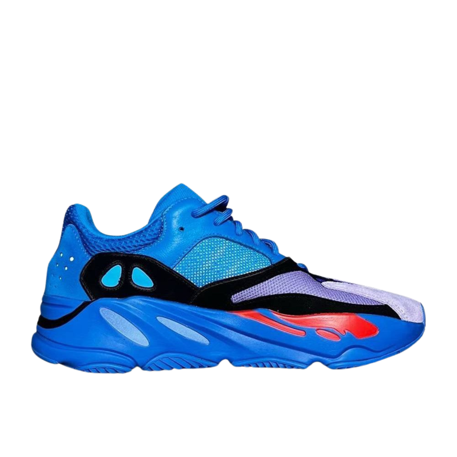 blue white yeezy 700