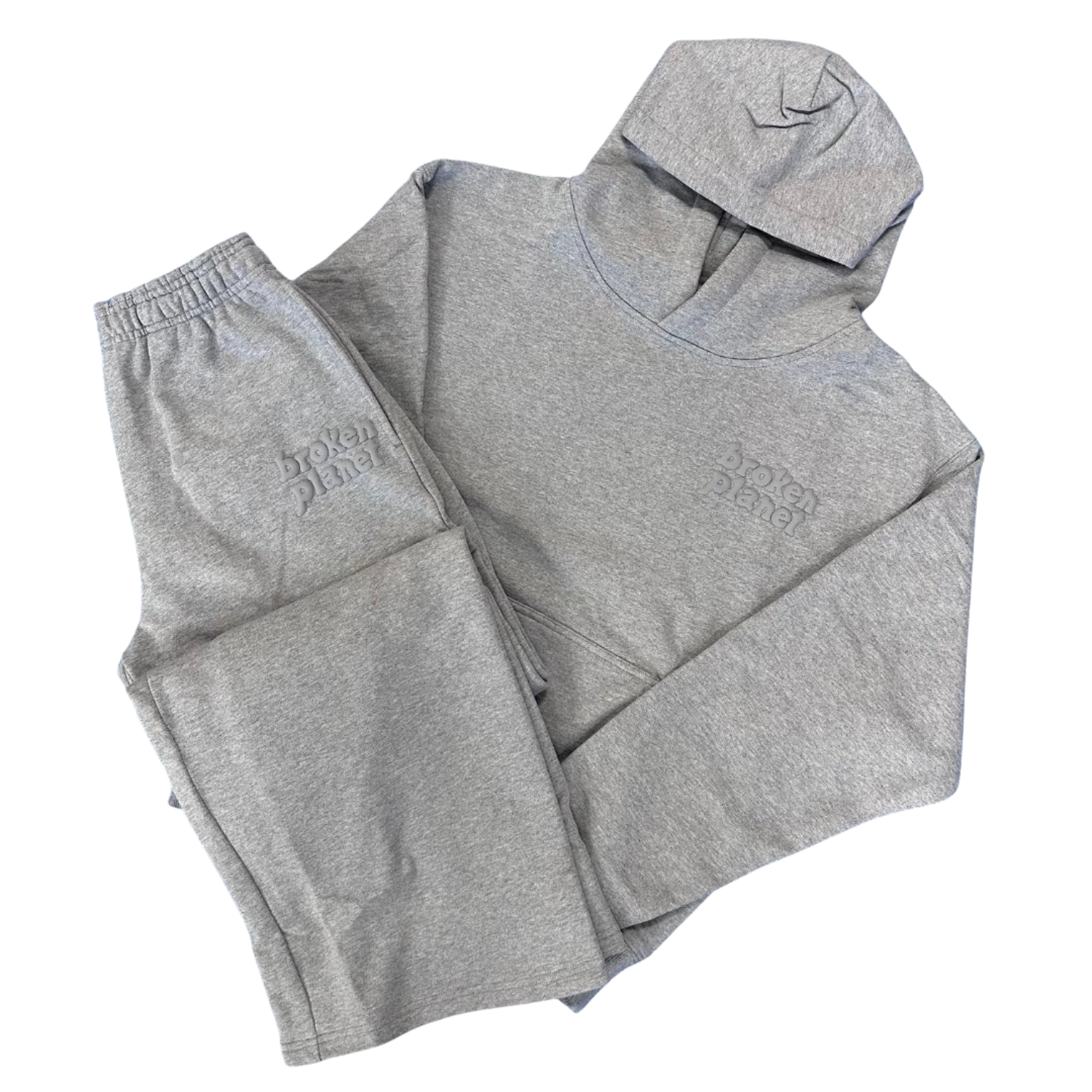 Broken Planet Basics Heather Grey Tracksuit | Hype Locker UK