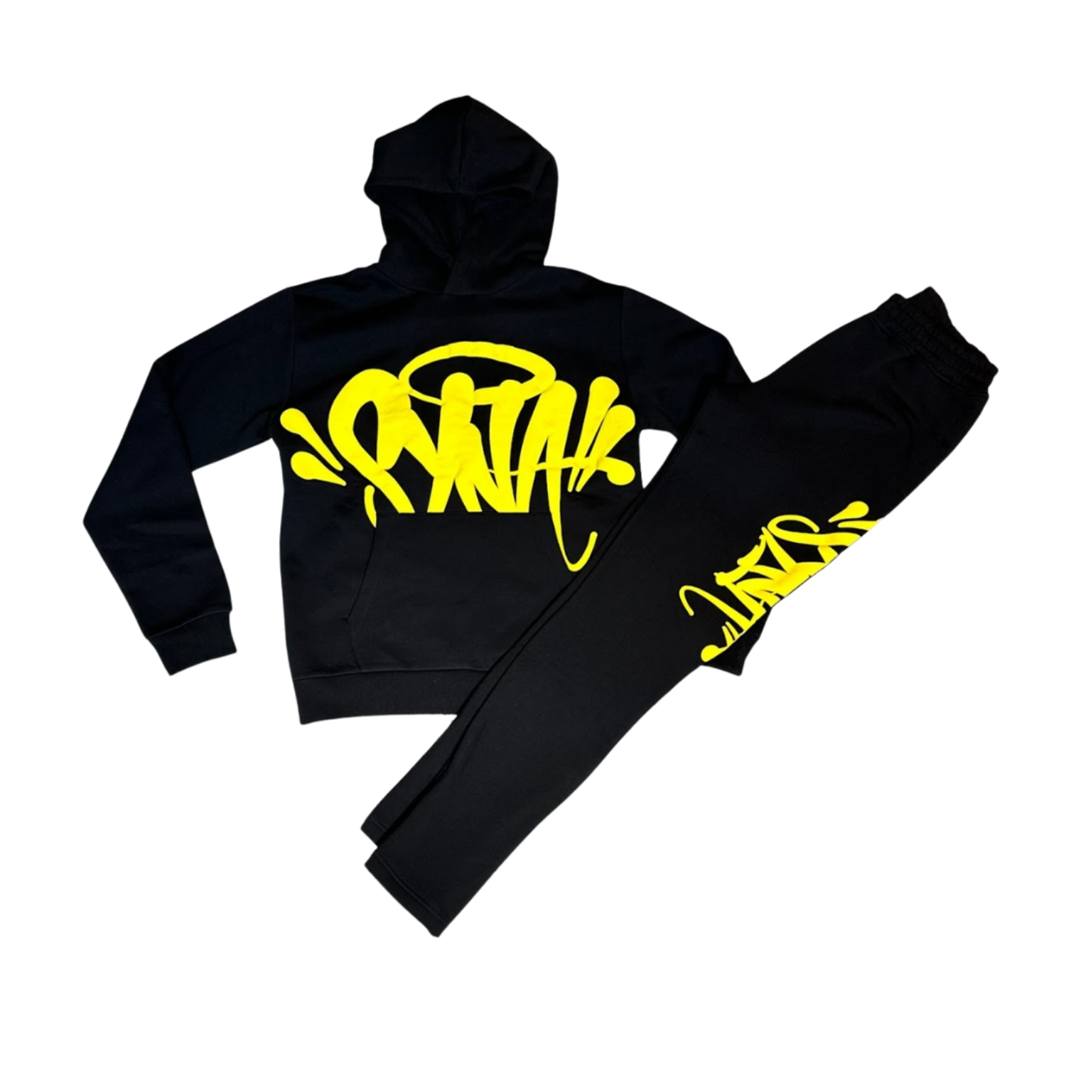 Syna World Team Syna Tracksuit - Black / Yellow | Hype Locker UK