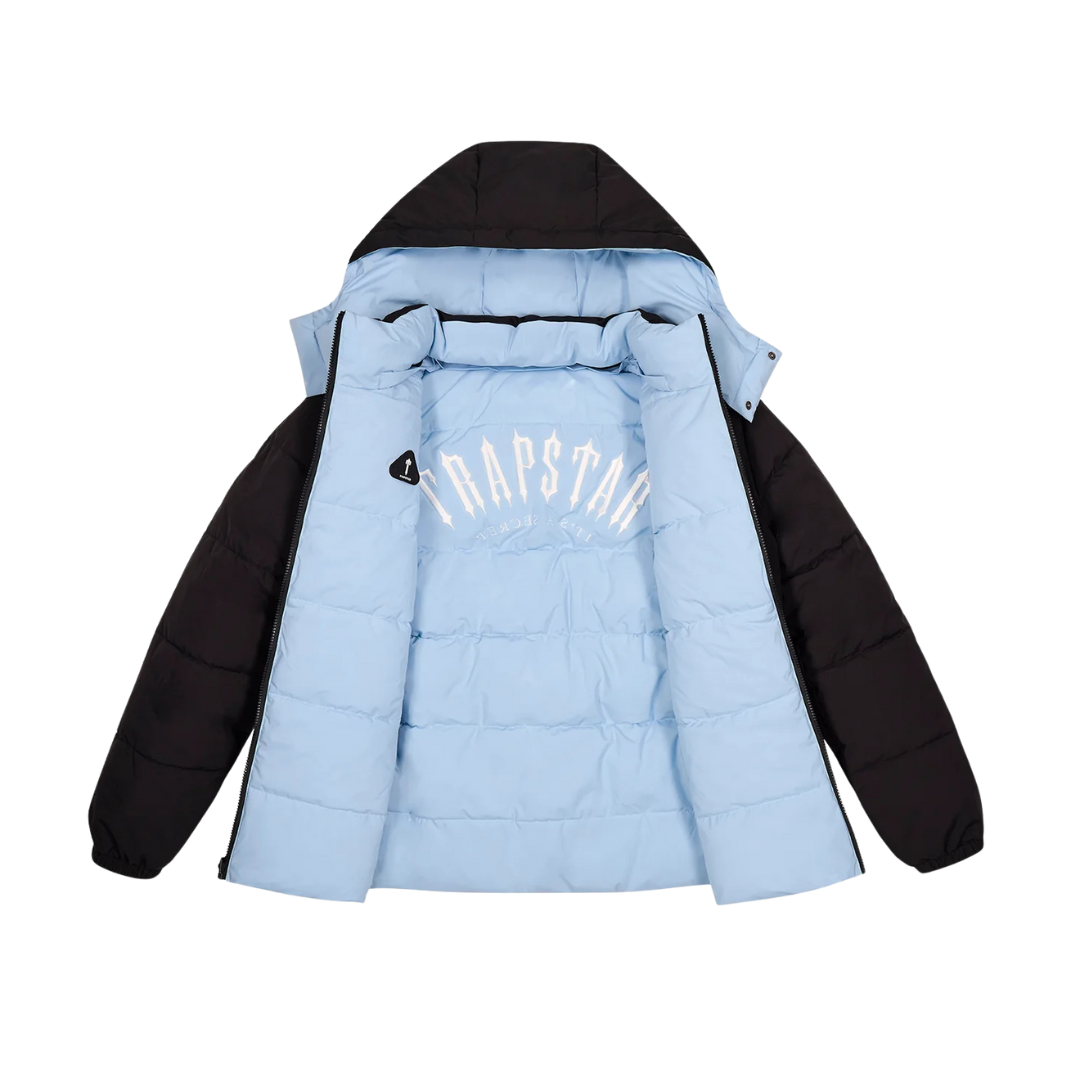 Trapstar Irongate Arch Reversible Puffer Jacket AW25 - Black 