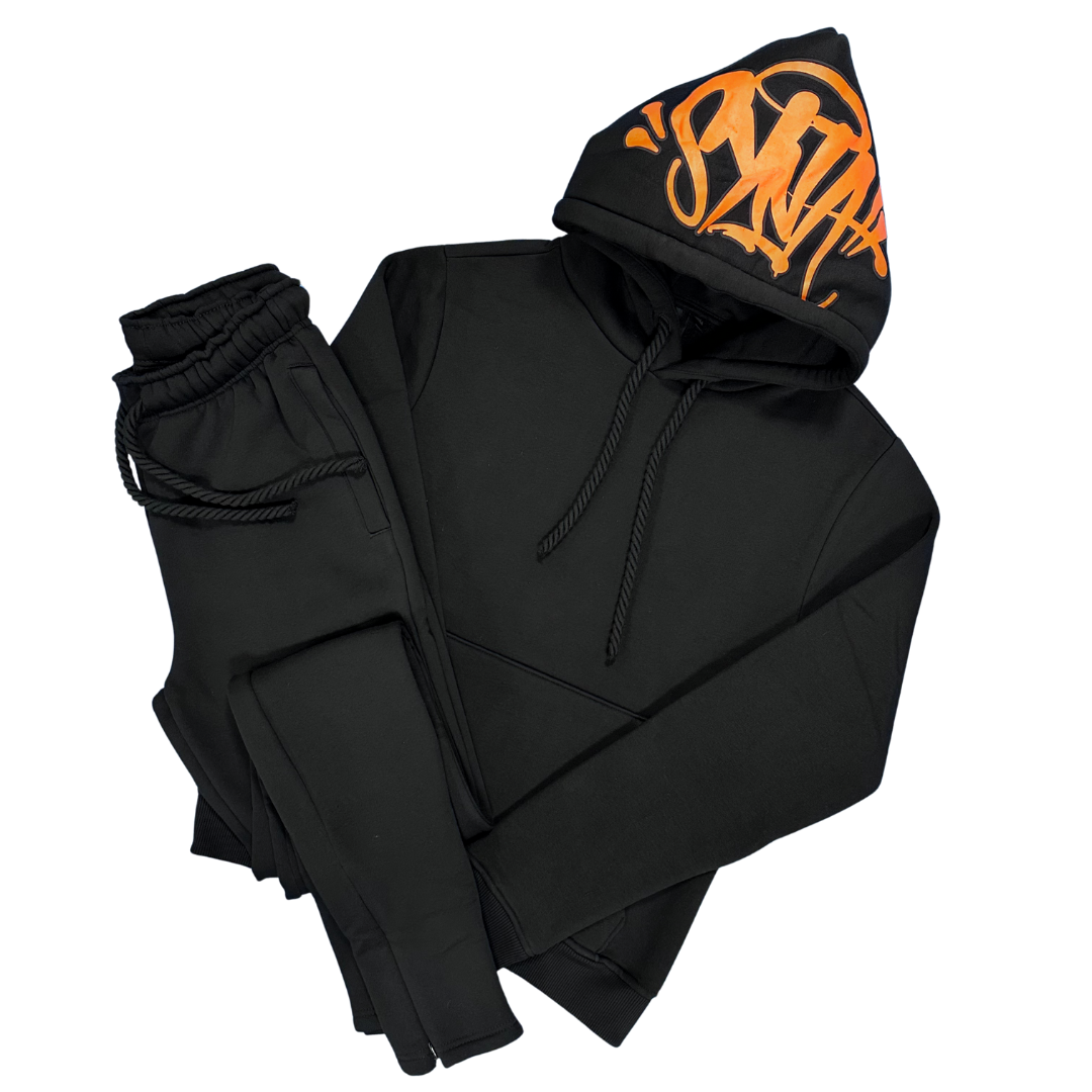 Syna World OG Tracksuit - Black / Orange | Hype Locker UK