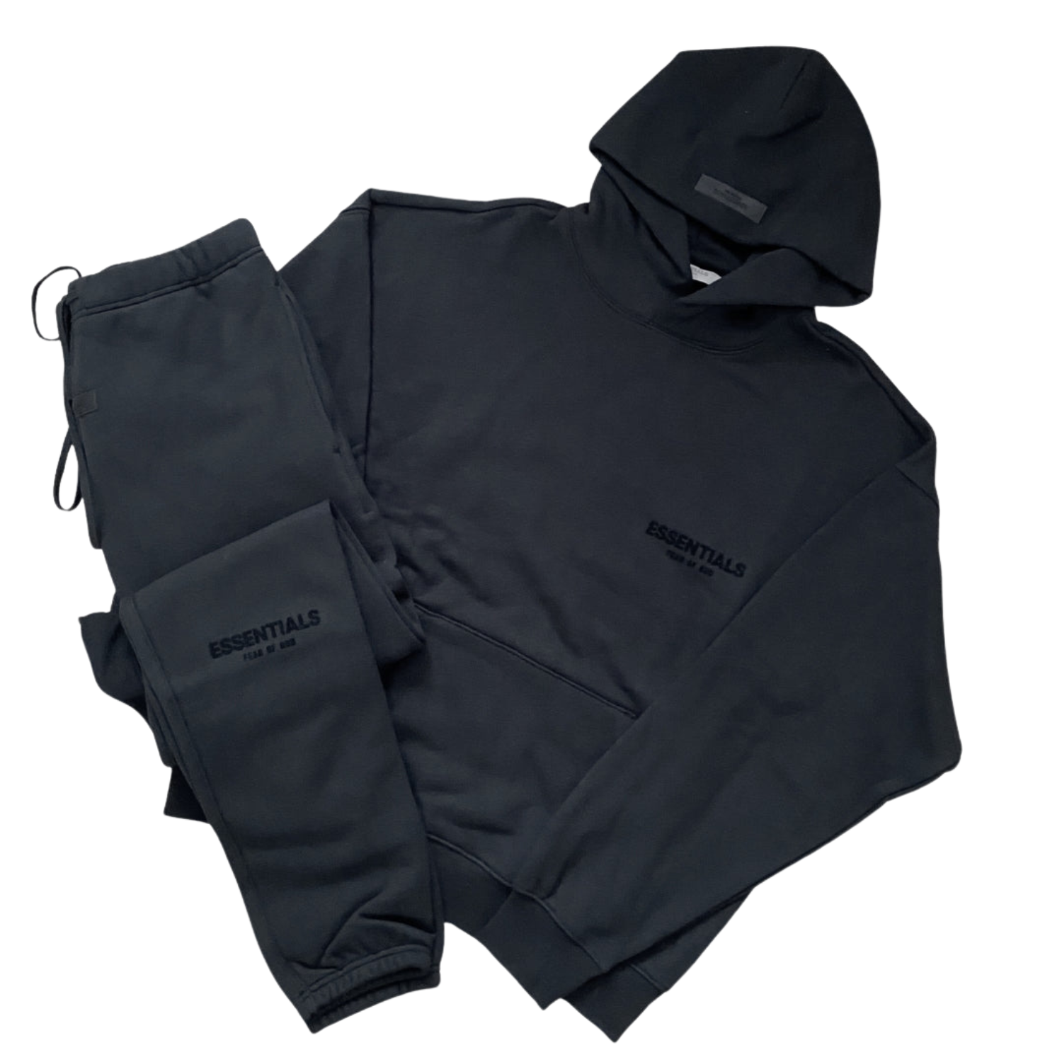 Fear of God ESSENTIALS - Black Tracksuit (SS22) | Hype Locker UK