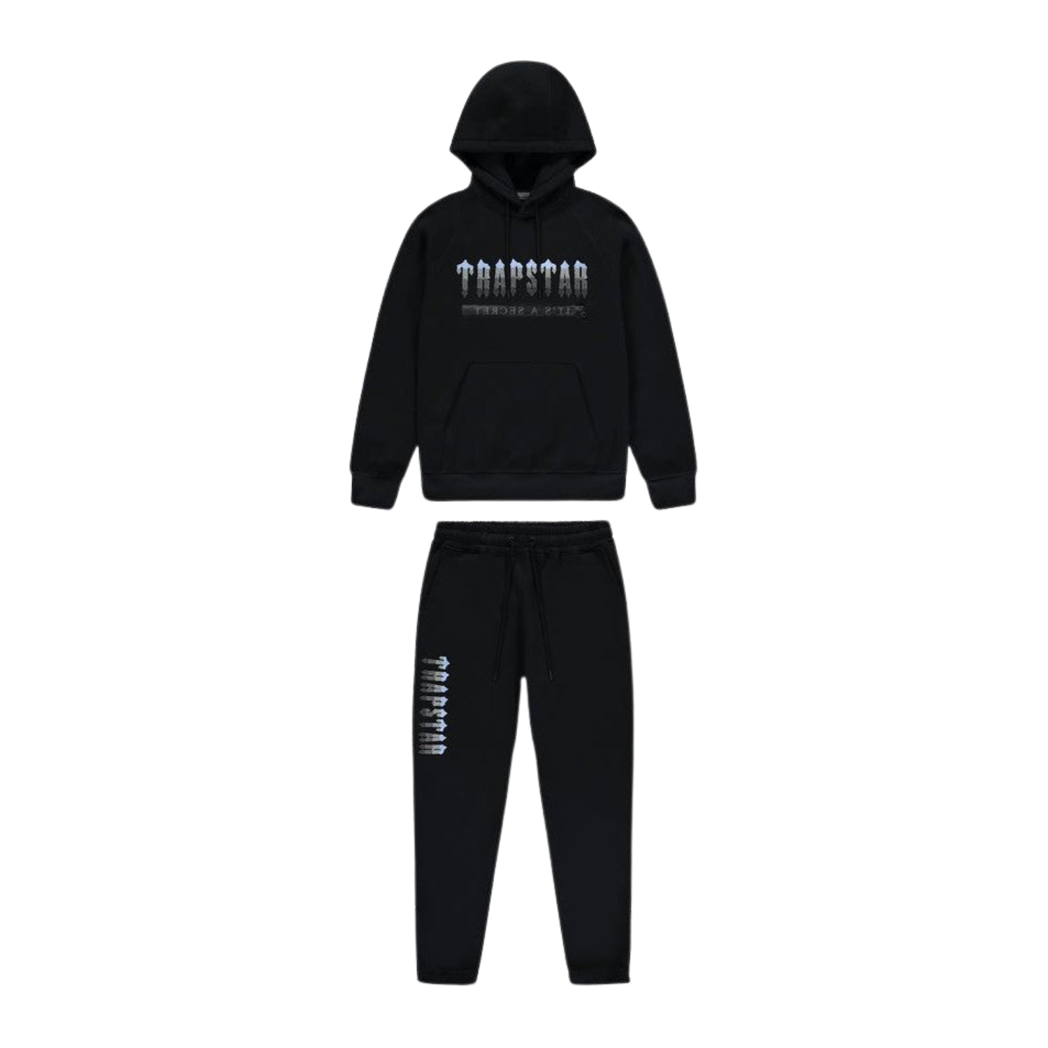 Hoodie Tracksuit Black Trapstar Decoded Tracksuit Trapstar Hooded
