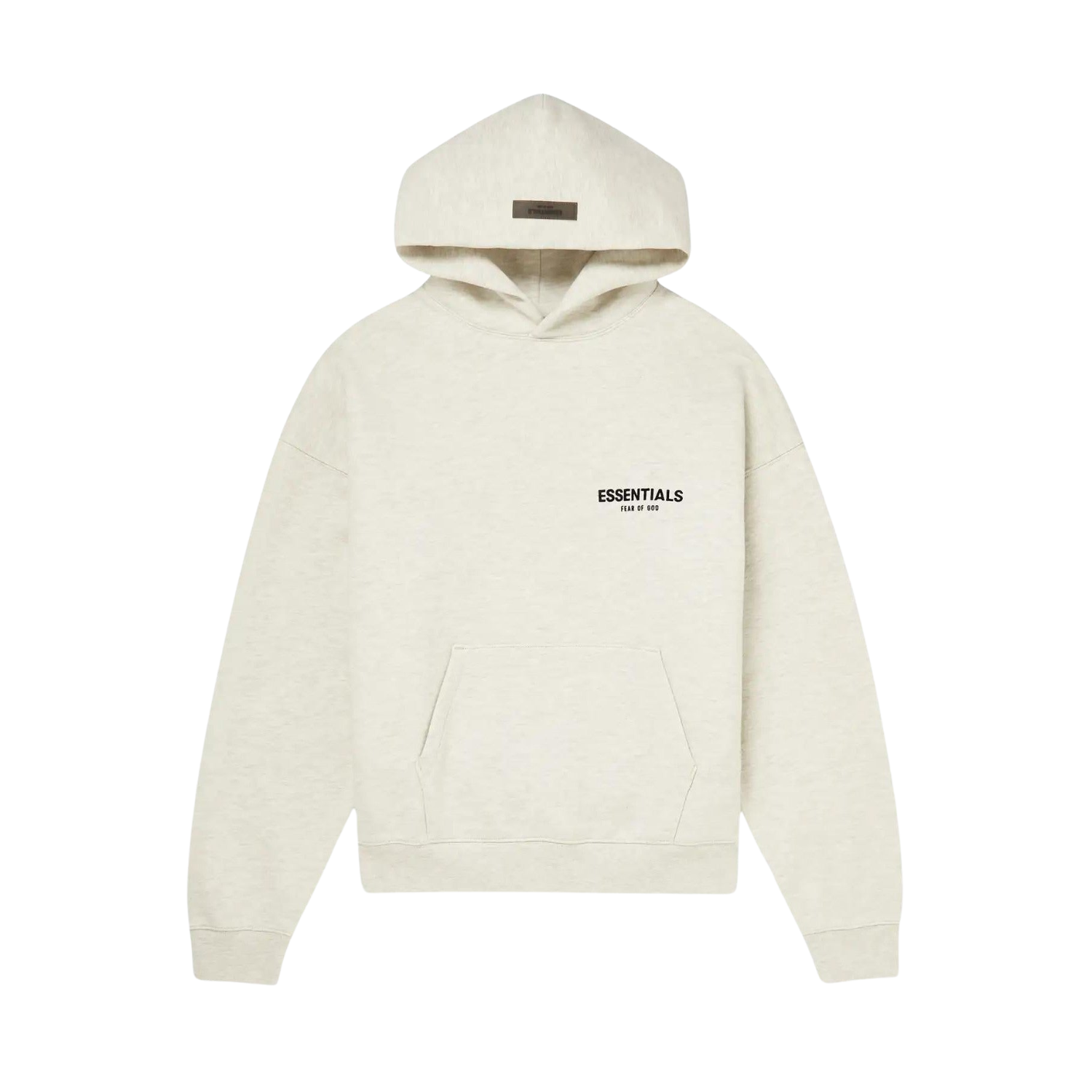 Fear of God ESSENTIALS - Light Heather Oatmeal Hoodie (SS22 Fear of God ESSENTIALS - Light Heather Oatmeal Hoodie (SS22
