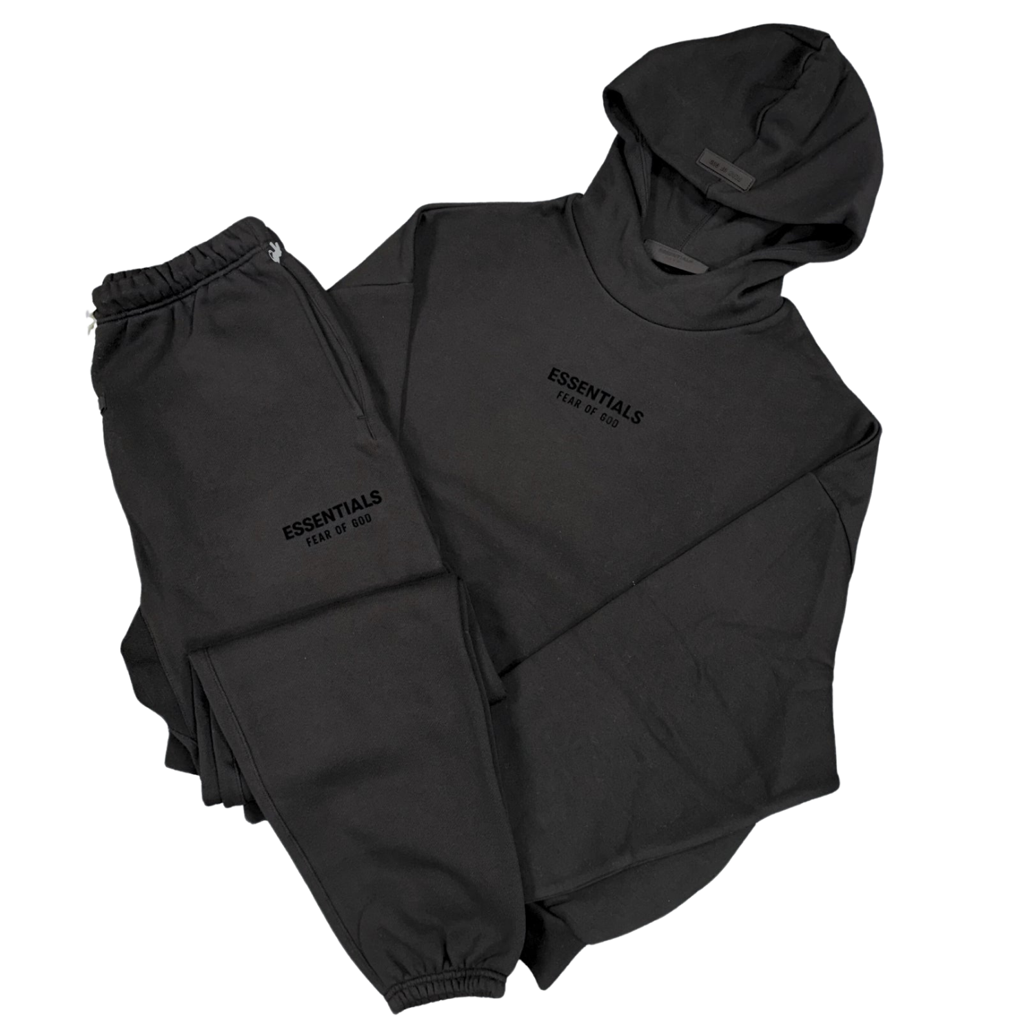 Fear of God ESSENTIALS - Jet Black Tracksuit (FW23) | Hype Locker UK