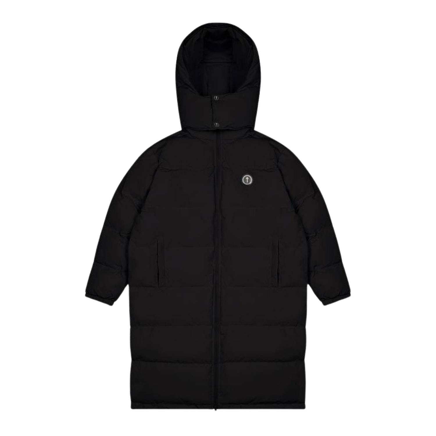 Trapstar Oversized Irongate Hooded Puffer Jacket - Black – Hype