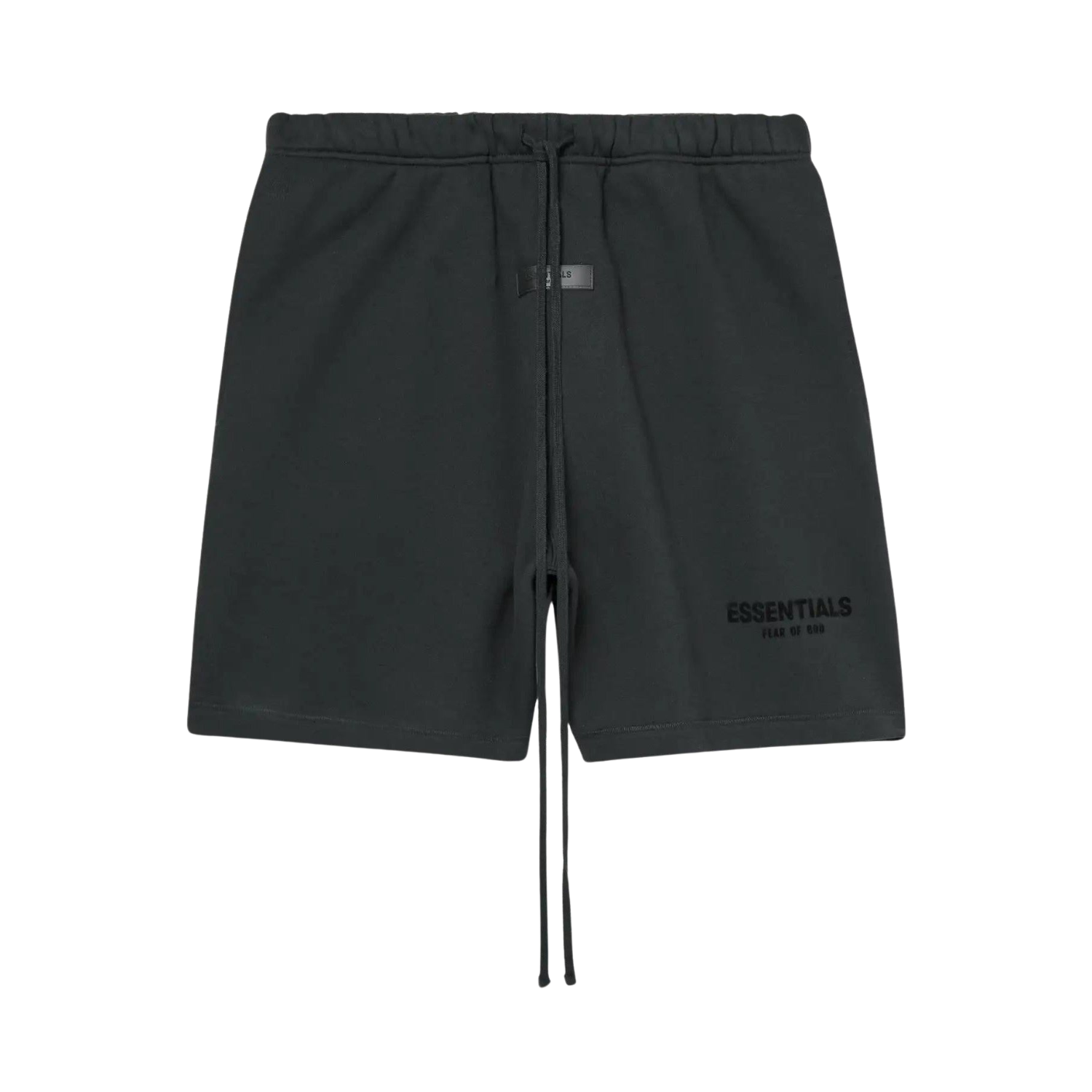Fear of God ESSENTIALS - Black / Stretch Limo Shorts (SS22) | Hype