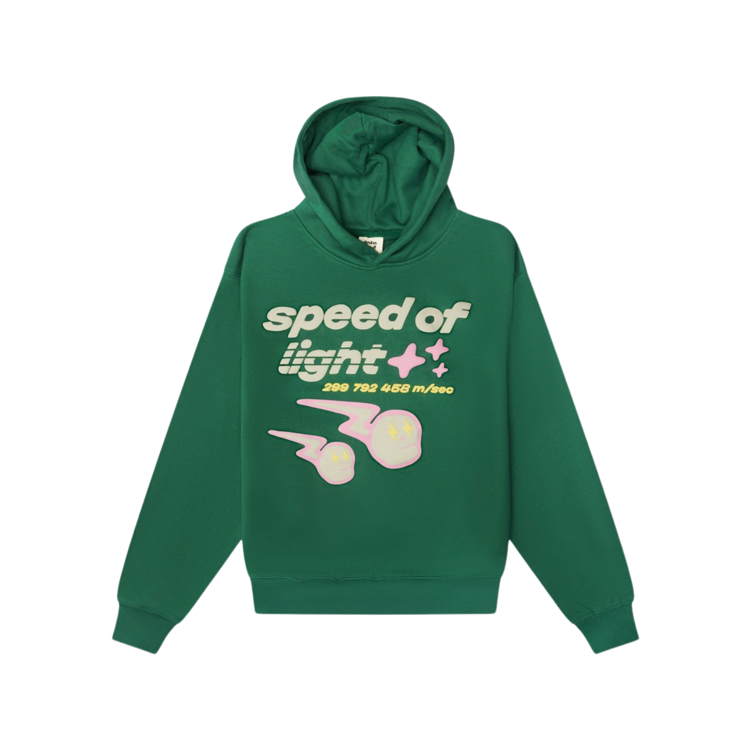 Broken Planet 'Speed Of Light' Malachite Green Hoodie | Hype Locker UK