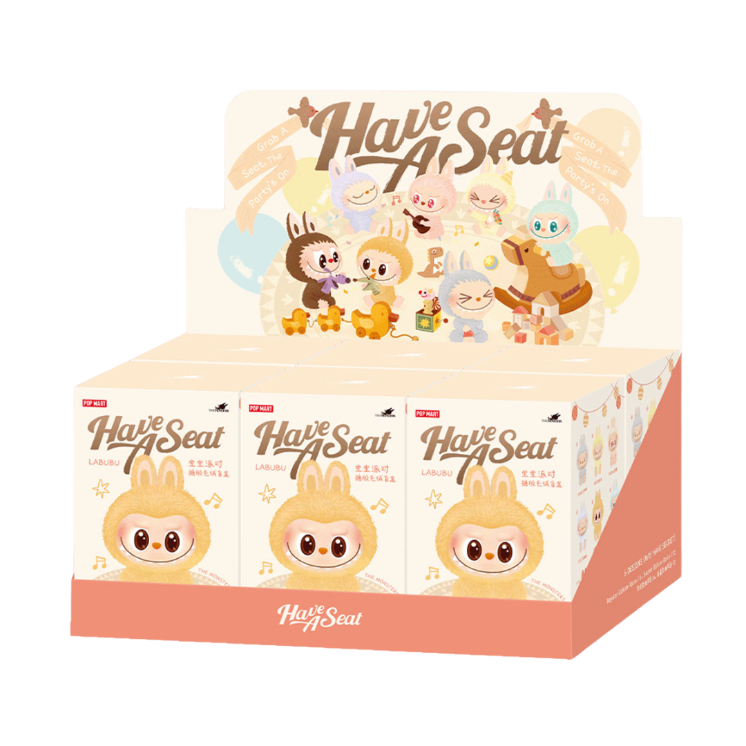 Labubu The Monters Have A Seat セット6個 Pop Mart Labubu V2 The Monsters Have a Seat Whole Set