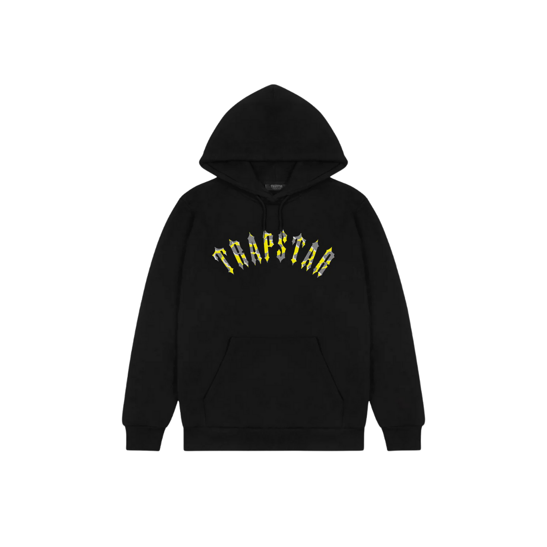 Trapstar x Central Cee Arch Hoodie - Black | Hype Locker UK