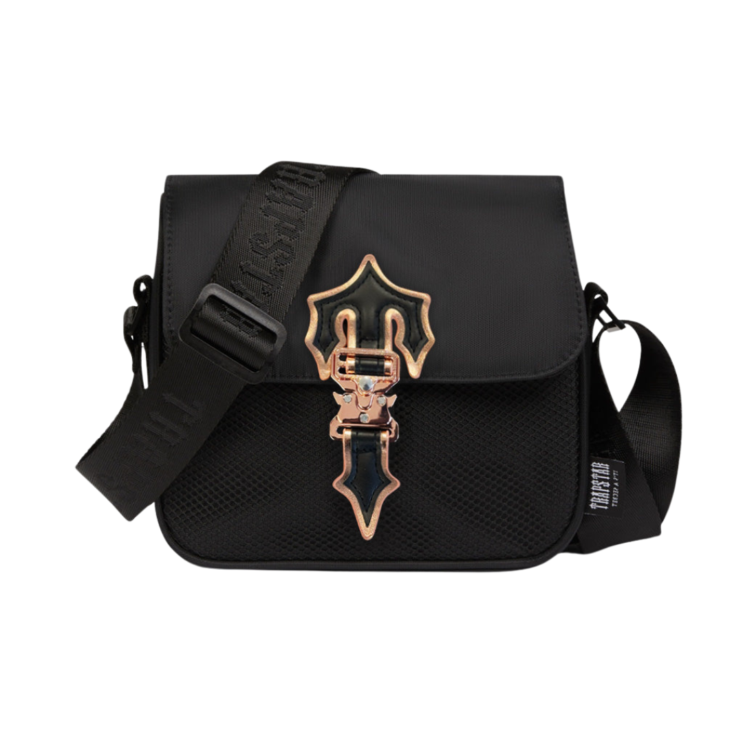 Trapstar x Central Cee T Bag - Black / Rose Gold | Hype Trapstar x Central Cee T Bag - Black / Rose Gold | Hype