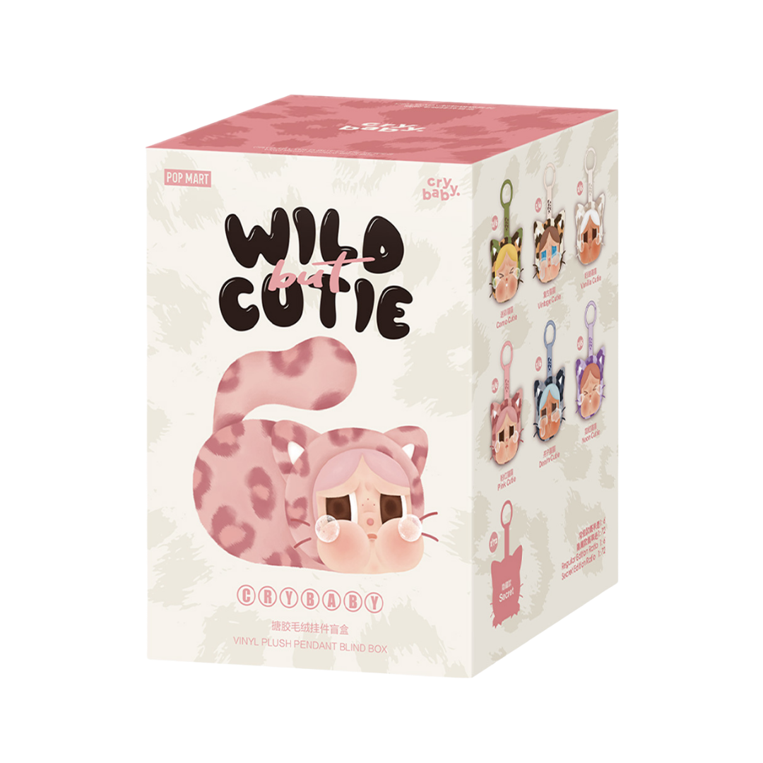 Pop Mart CRYBABY Wild but Cutie Series Vinyl Plush Pendant Blind