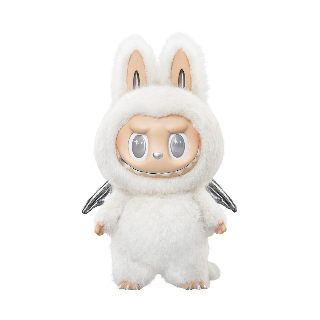 Pop Mart Labubu The Monsters ZIMOMO Angel in Clouds Vinyl Doll +