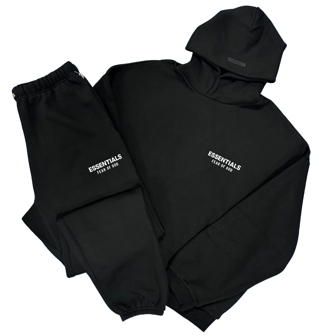 Fear of God ESSENTIALS - Black Tracksuit (FW24) | Hype Locker UK