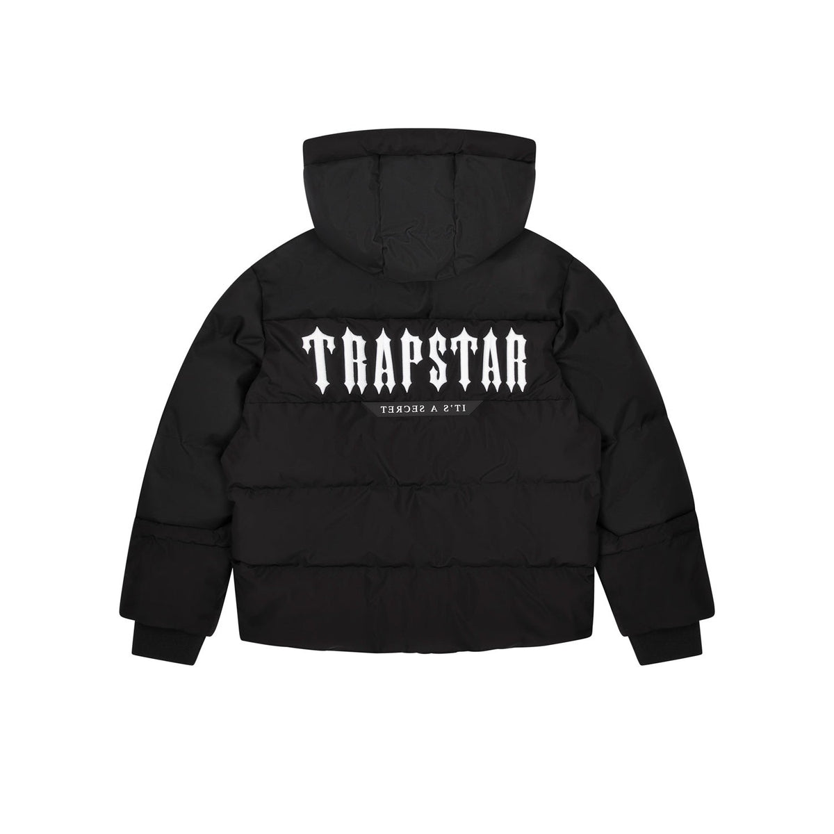 Trapstar Decoded AW23 Puffer Jacket Black Hype Locker UK