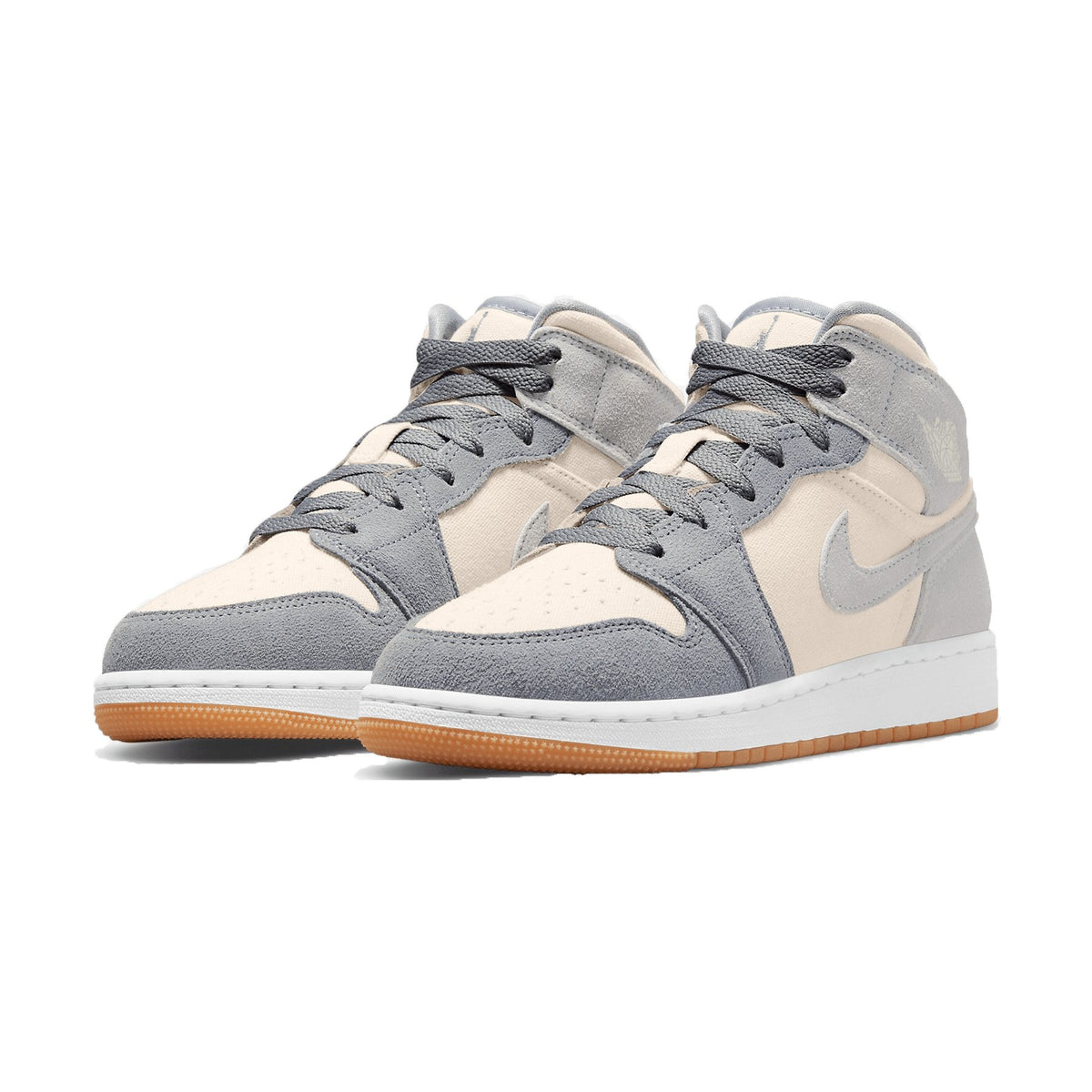 Air Jordan 1 Mid 'Coconut Milk Particle Grey' Hype Locker UK