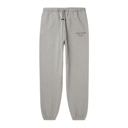 FEAR OF GOD ESSENTIALS DARK HEATHER STATE SWEATPANTS