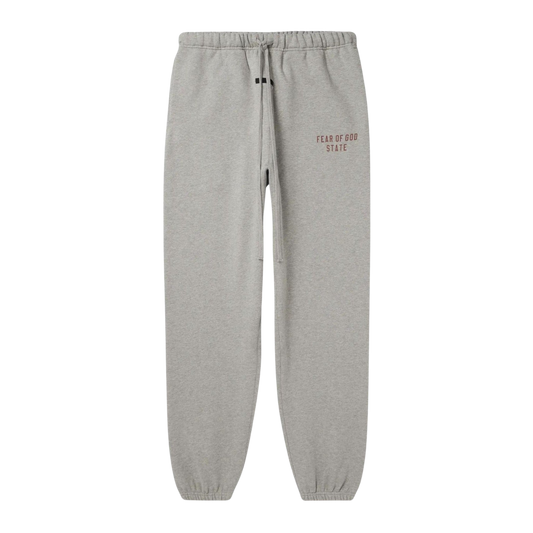 FEAR OF GOD ESSENTIALS DARK HEATHER STATE SWEATPANTS