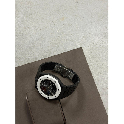 WRIST STRAP FOR SWATCH X AUDEMARS PIGUET ROYAL POP OCHO NEGRO