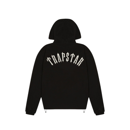 TRAPSTAR IRONGATE ARCH WINDBREAKER JACKET - BLACK