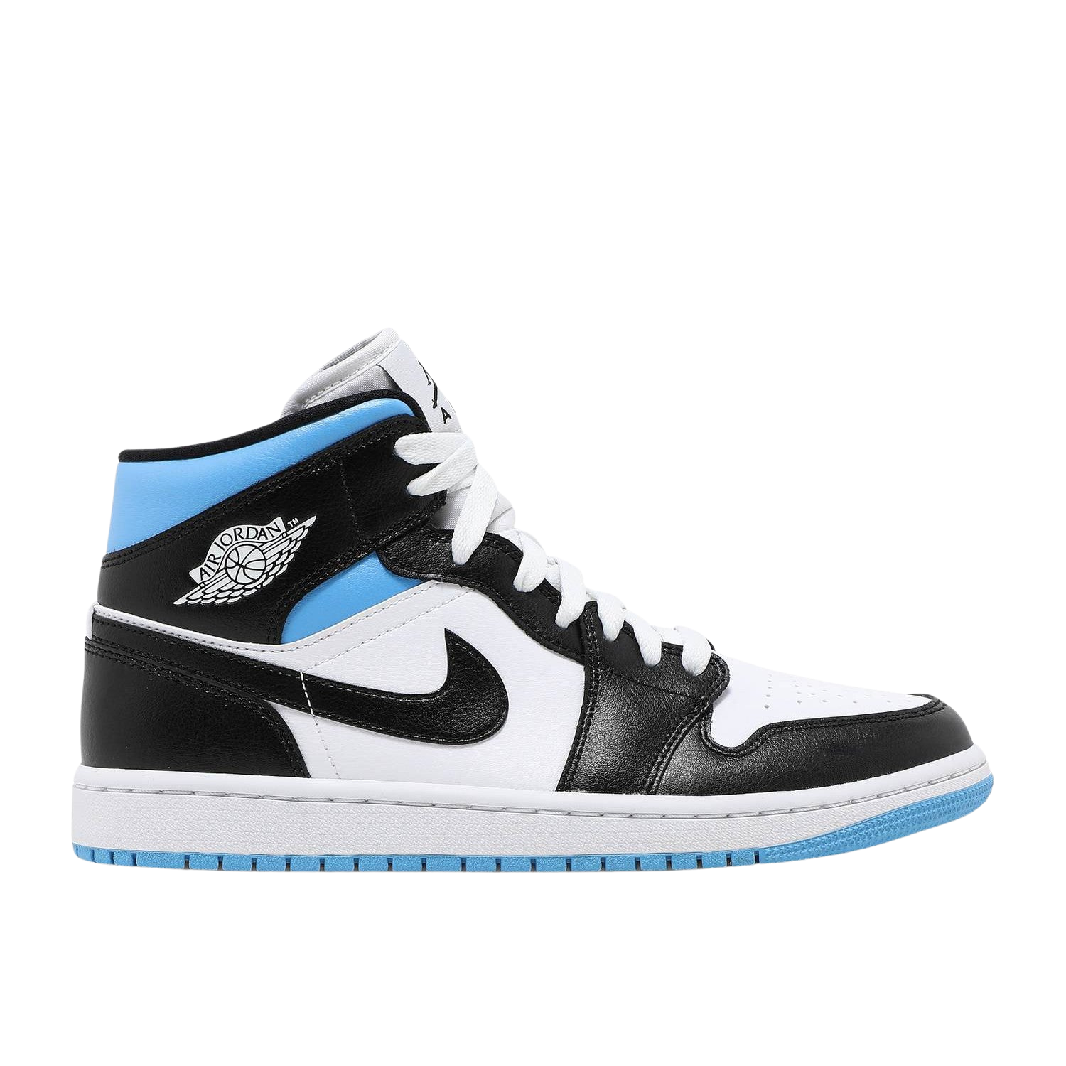 AIR JORDAN 1 MID 'BLACK UNIVERSITY BLUE' - Hype Locker UK