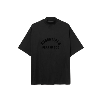 FEAR OF GOD ESSENTIALS JET BLACK T-SHIRT - Hype Locker UK