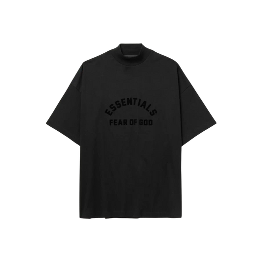 FEAR OF GOD ESSENTIALS JET BLACK T-SHIRT - Hype Locker UK