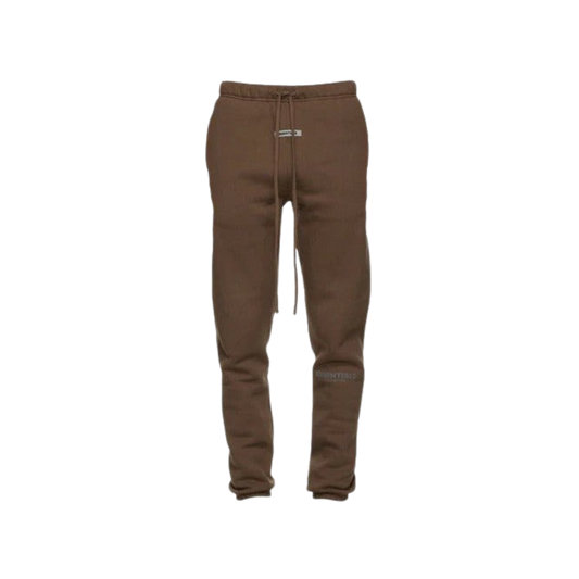 FEAR OF GOD ESSENTIALS BROWN SWEATPANTS - Hype Locker UK