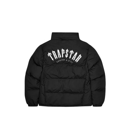 TRAPSTAR IRONGATE ARCH PUFFER JACKET AW25 - BLACK