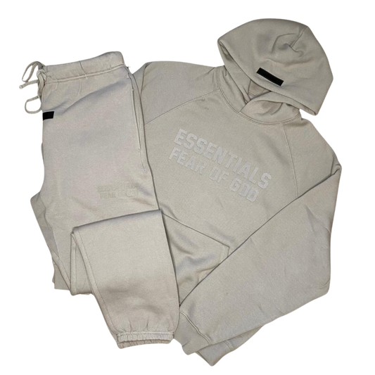 FEAR OF GOD ESSENTIALS SMOKE GREY TRACKSUIT (FW22) - Hype Locker UK