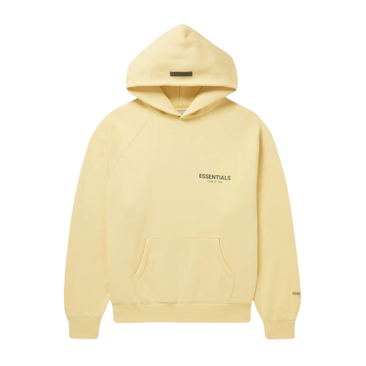 FEAR OF GOD ESSENTIALS CREAM CORE COLLECTION HOODIE - Hype Locker UK