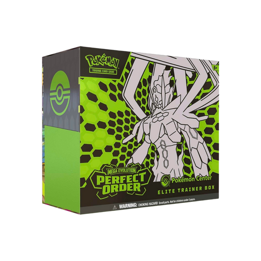 POKÉMON TCG MEGA EVOLUTION PERFECT ORDER POKÉMON CENTER ELITE TRAINER BOX