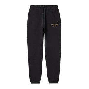 FEAR OF GOD ESSENTIALS BLACK TRACKSUIT (FW24)