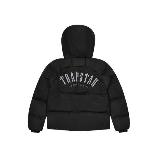 TRAPSTAR IRONGATE ARCH PUFFER JACKET AW23 - BLACK