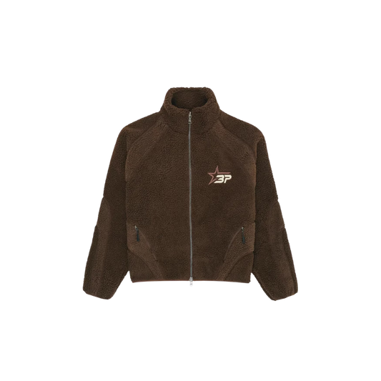 BROKEN PLANET MOCHA BROWN POLAR FLEECE