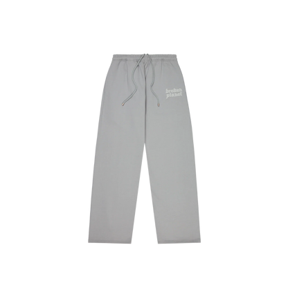 BROKEN PLANET GUNMETAL GREY STRAIGHT LEG SWEATPANTS