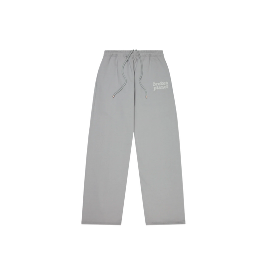 BROKEN PLANET GUNMETAL GREY STRAIGHT LEG SWEATPANTS