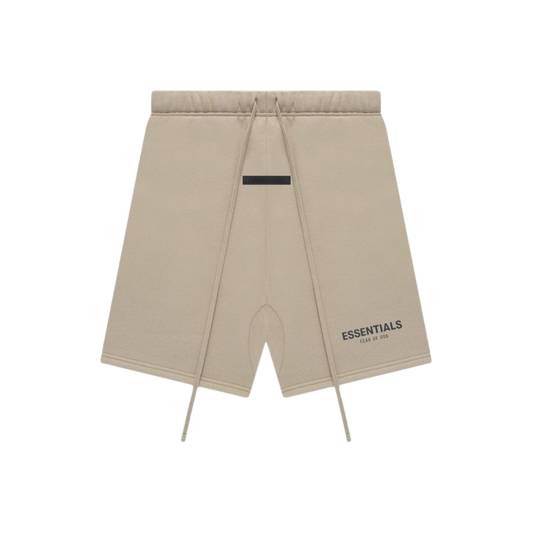 FEAR OF GOD ESSENTIALS TAN CORE COLLECTION SHORTS - Hype Locker UK