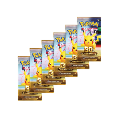 POKÉMON TCG 30TH CELEBRATION BOOSTER BUNDLE (6-PACK)
