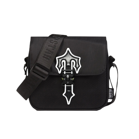 TRAPSTAR IRONGATE T CROSS-BODY BAG - BLACK