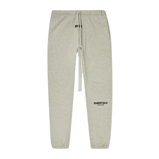 FEAR OF GOD ESSENTIALS HEATHER OATMEAL SWEATPANTS (SS22) - Hype Locker UK