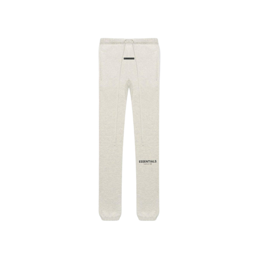 FEAR OF GOD ESSENTIALS LIGHT HEATHER OATMEAL SWEATPANTS - Hype Locker UK