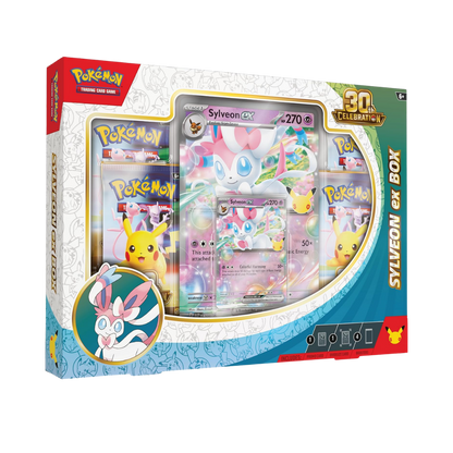 POKÉMON TCG 30TH CELEBRATION GRENINJA EX & SYLVEON EX BOXES (SET OF 2)