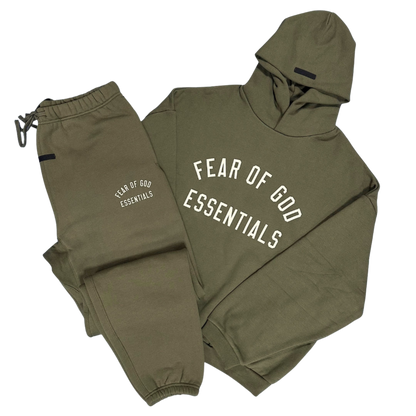 FEAR OF GOD ESSENTIALS MILITARY TRACKSUIT