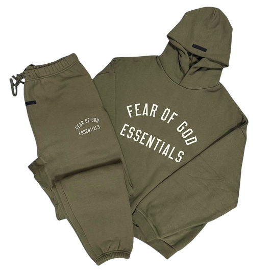 FEAR OF GOD ESSENTIALS MILITARY TRACKSUIT (FW24)