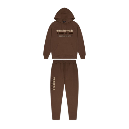 TRAPSTAR CHENILLE DECODED 2.0 HOODED TRACKSUIT - EARTH EDITION - Hype Locker UK