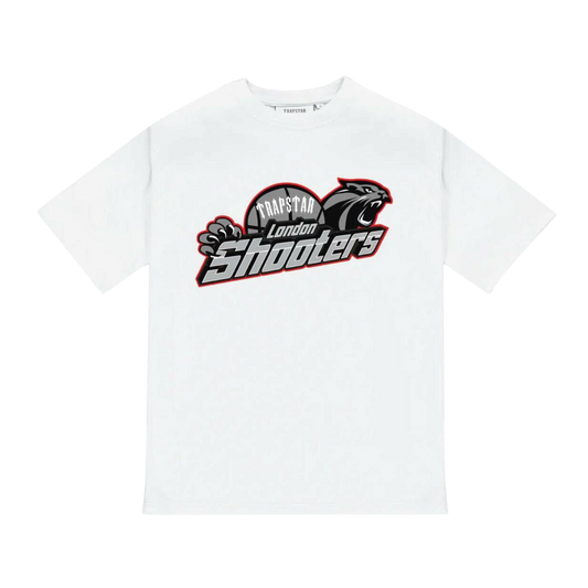 TRAPSTAR SHOOTERS TARGET T-SHIRT - WHITE / GREY - Hype Locker UK