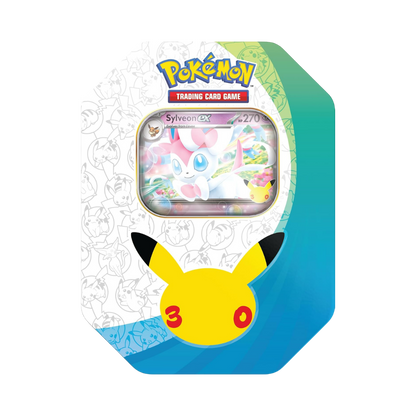 POKÉMON TCG 30TH CELEBRATION SYLVEON EX TIN