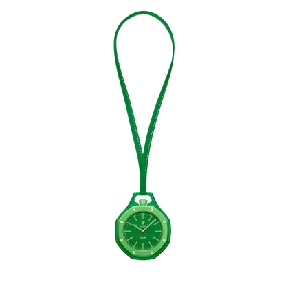 SWATCH X AUDEMARS PIGUET BIOCERAMIC ROYAL POP GREEN EIGHT POCKET WATCH