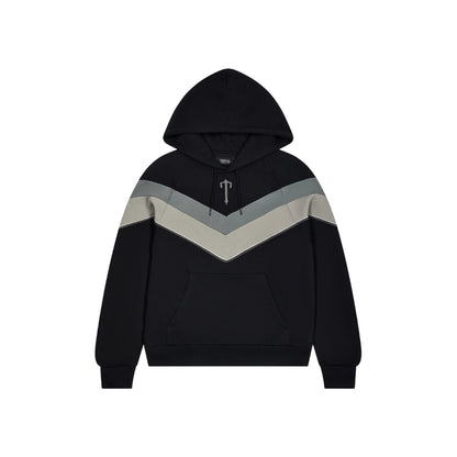 TRAPSTAR V STRIPE TRACKSUIT - BLACK